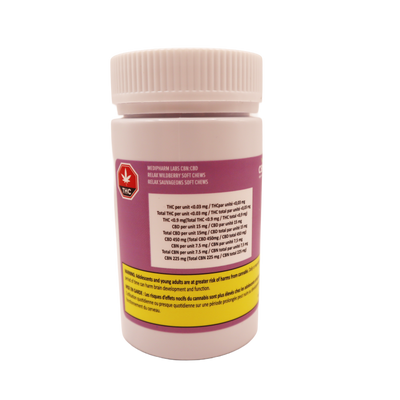 CBN:CBD Wildberry Soft Chews (30ct)