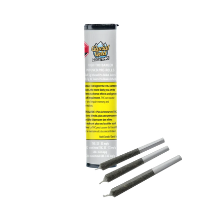HIGH THC Banger Infused Pre-Rolls 0.5g x3