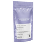 Back panel of the Grape Groove Supa Sipper All-in-One Vape 4g packaging, showing the same ingredient and product information label as the reverse of the pouch.