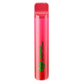 Pink and red disposable vape pen with a rounded mouthpiece, labeled Juicy Hoots Supa Sippers Strawberry Smasher.