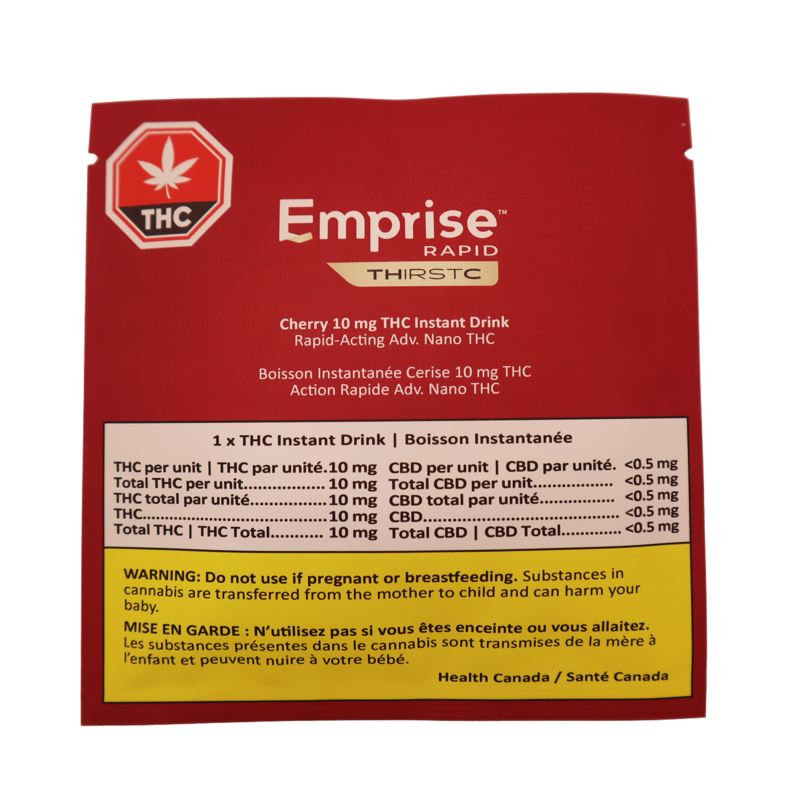 Cherry THC Instant Drink