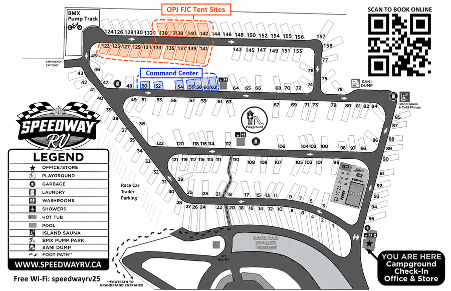Campground map
