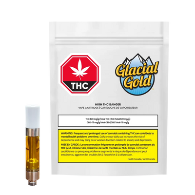 High THC BANGER (Unflavoured) 1g Vape