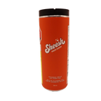 Side angle of the Banjorine Dream Live Rosin Fizz can with black cap, Sheesh Hash Soda branding, and the edge of the nutrition facts panel visible.