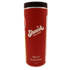 Angled side view of the Sheesh Hash Soda can showing the bilingual Cherry D Live Rosin Cola text and 355 mL volume.