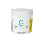 White jar labeled C Minor Fast Acting CBD Isolate 50 THC-Free Max 1500 Softgels, 30 softgel capsules, with a partial yellow warning label visible on the side.