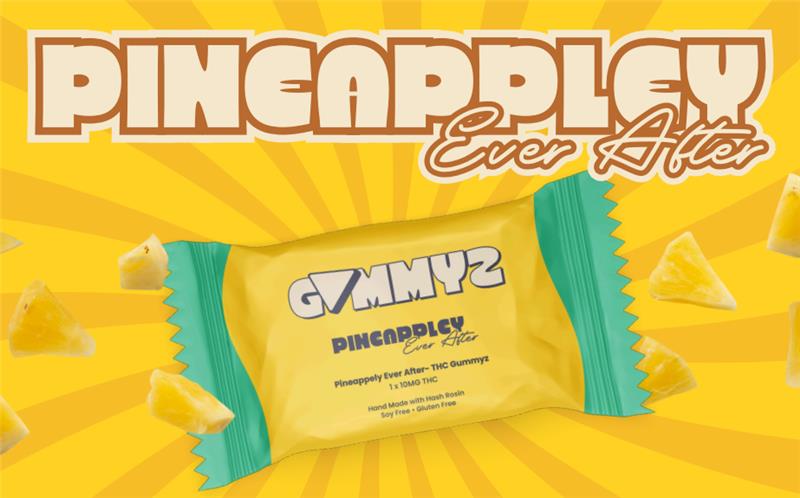 Pineapple-y Ever After Hash Rosin Gummy (1pc)