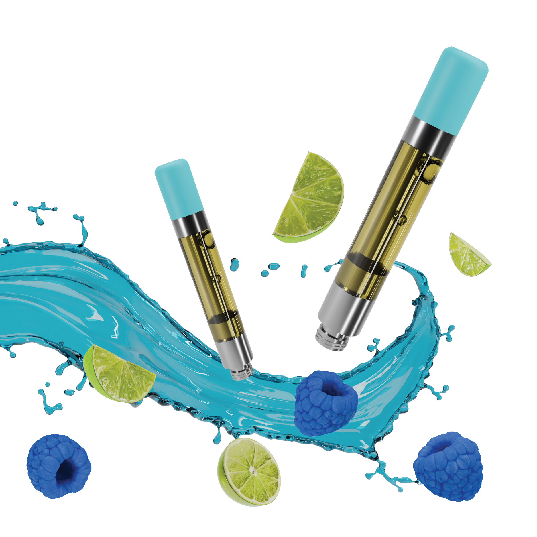CBD 3:1 Blue Razz Vape Cart 1g