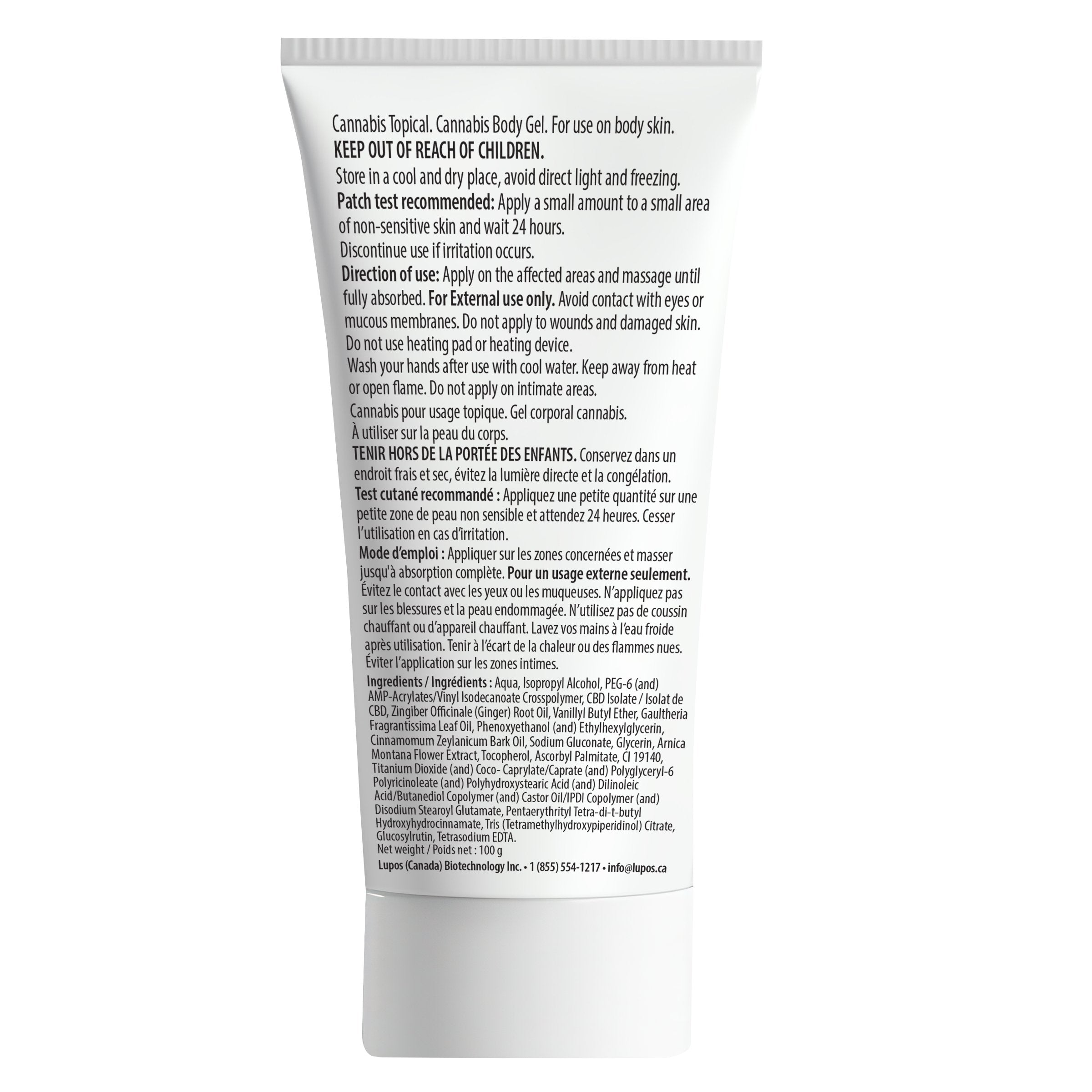 Extra Strength CBD Warming Arnica Gel