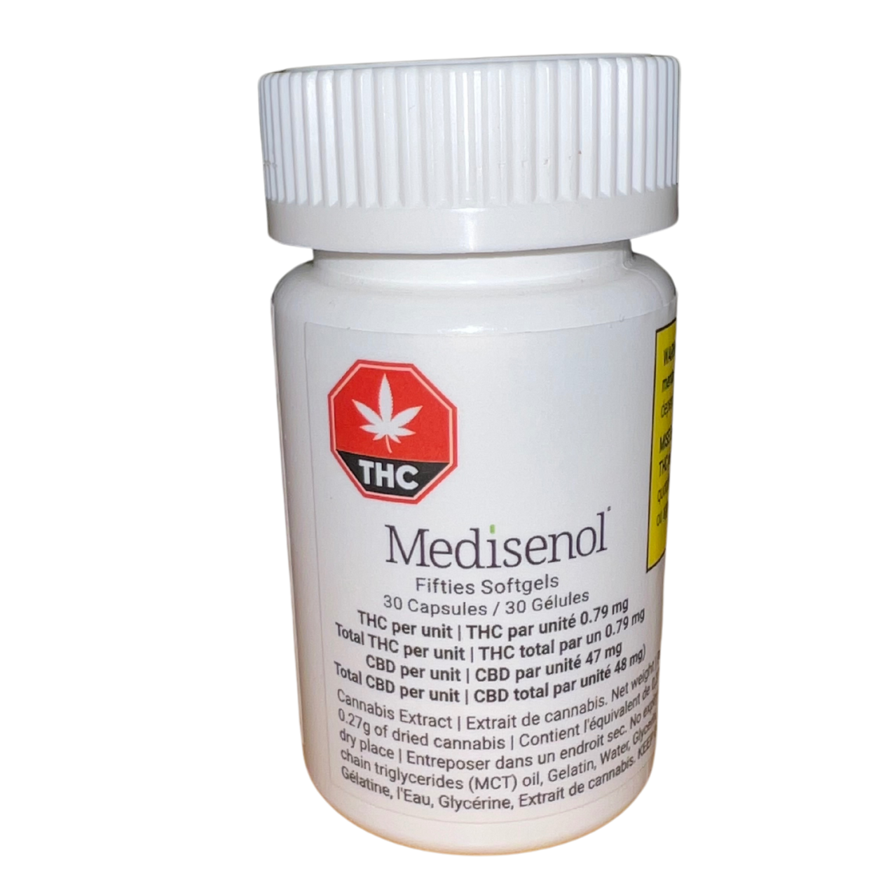 Medisenol Full Spectrum - 47mg CBD Softgels
