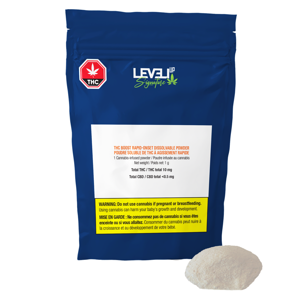 THC Boost Rapid-Onset Dissolvable Powder