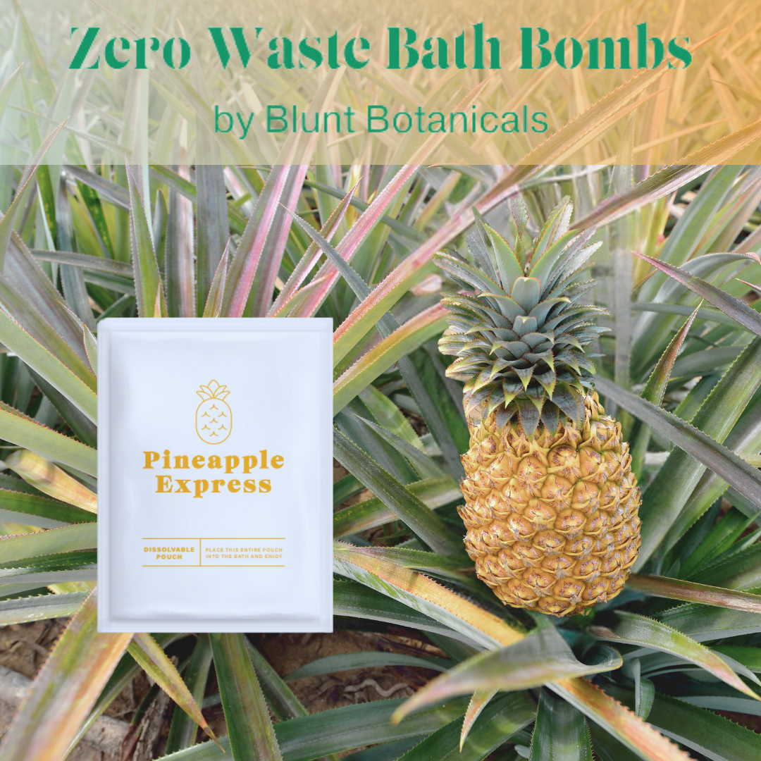 Pineapple Express Zero Waste Bath Bomb