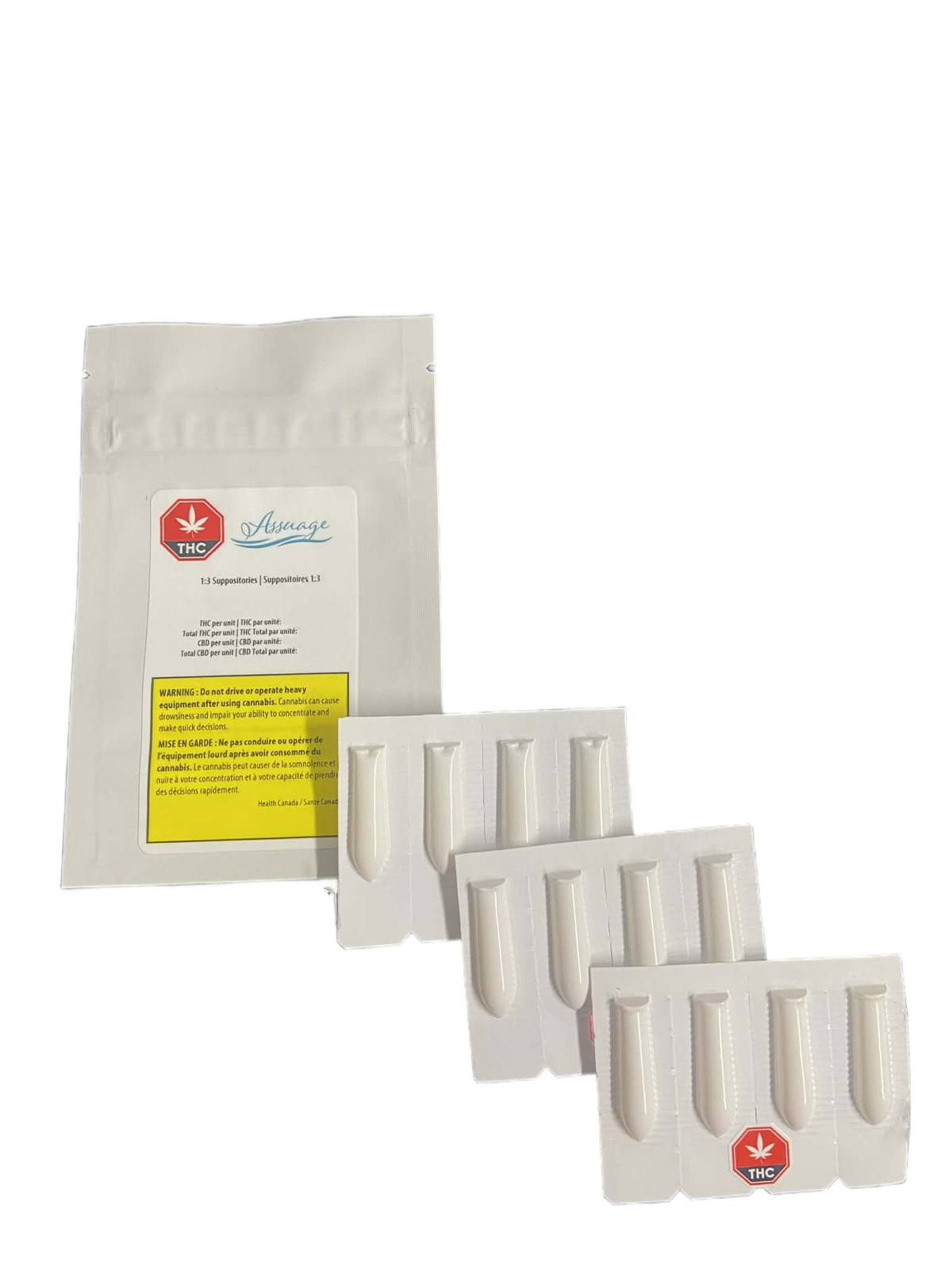 1:3 THC Suppositories