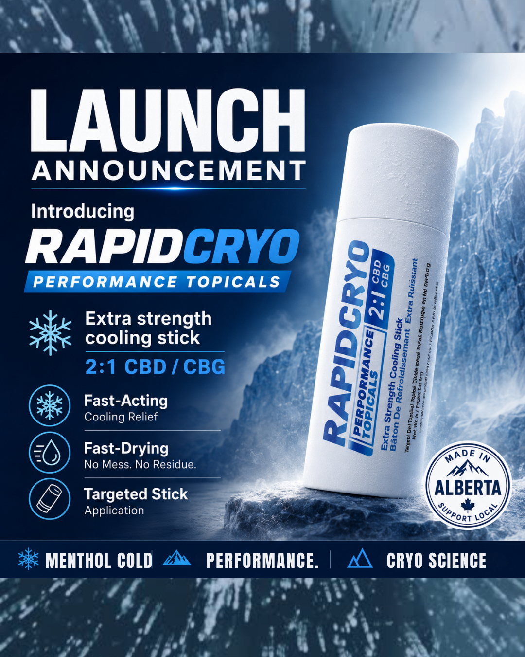 Extra Strength Cooling Stick