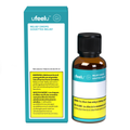 Teal box and amber dropper bottle for Ufeelu Relief Drops, 30 mL, with cannabis warning label text.